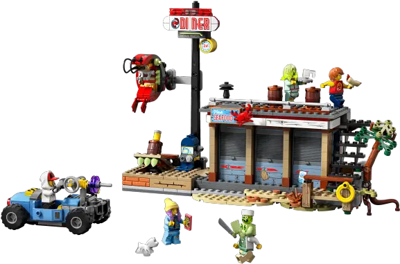 70422 Shrimp Shack Attack Lego Hidden Side Lego Hidden Side Shrimp Shack Png Shack Png