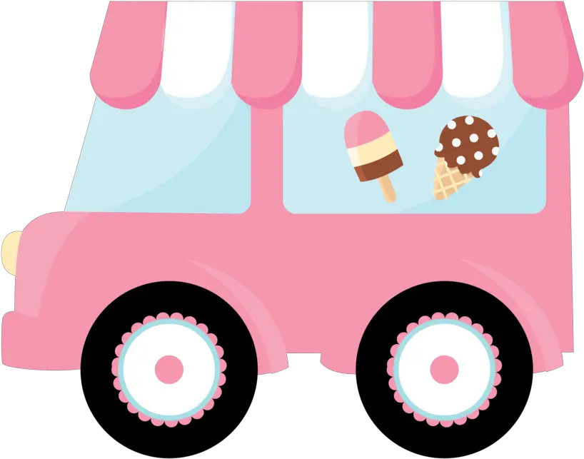 Download Clipart Car Watercolor Ice Cream Truck Png Full Ice Cream Parlor Clipart Truck Transparent Background