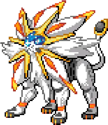 Pixelwizard02u0027s Gallery Pixilart Solgaleo Pixel Art Pokemon Png Mimikyu Icon Sprite