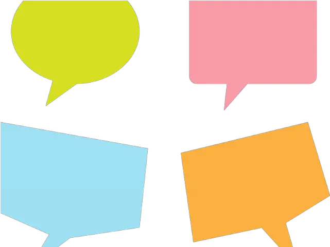 Yellow Speech Bubble Png Speech Bubble Clipart Speech Balloon Bubbles Clipart Transparent