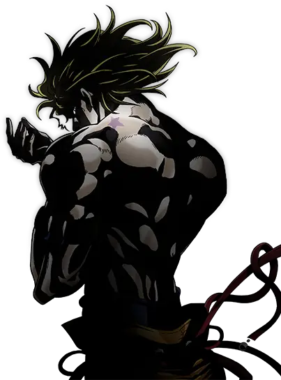 Kingdom Dio Shadow Dio Brando Pose Png Dio Hair Png