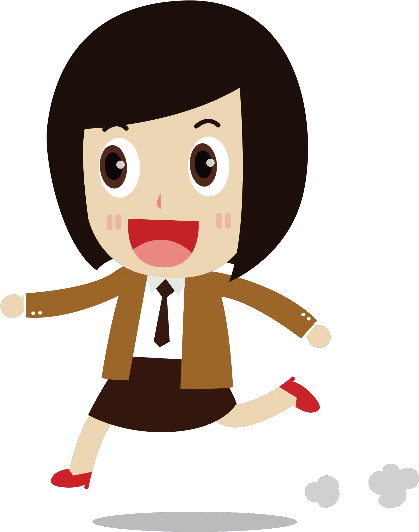 Download Hd Short Hair Clipart Girl With Short Hair Cartoon With Short Hair Png Short Hair Png