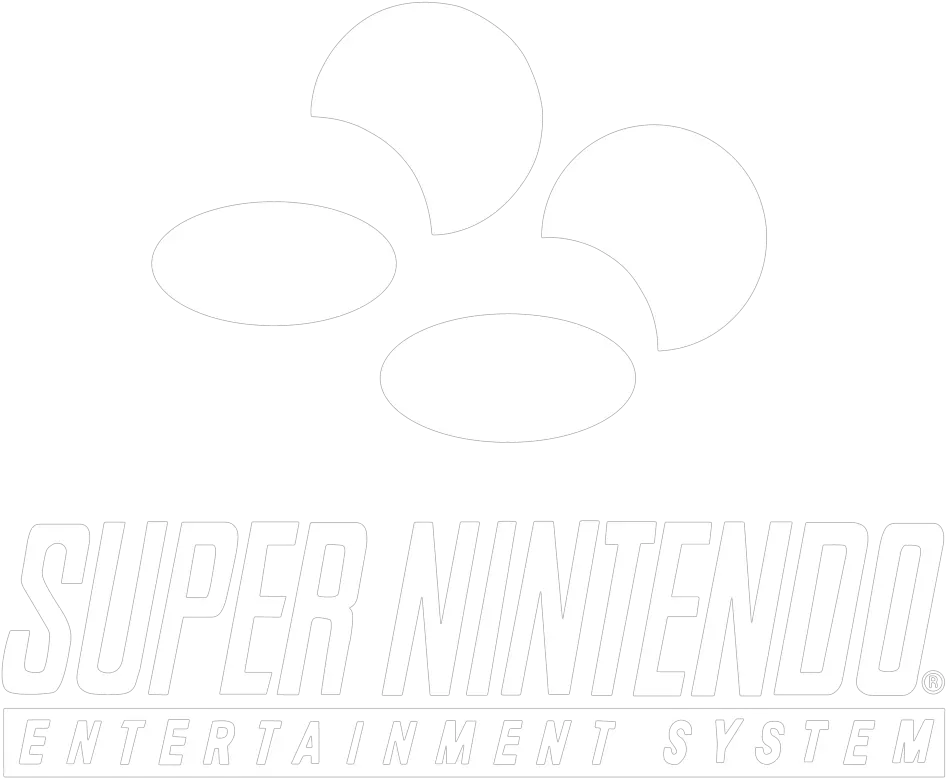 Super Nintendo Entertainment System U2014 Chadu0027s Game Room Jhu Logo White Png Snes Logo Png