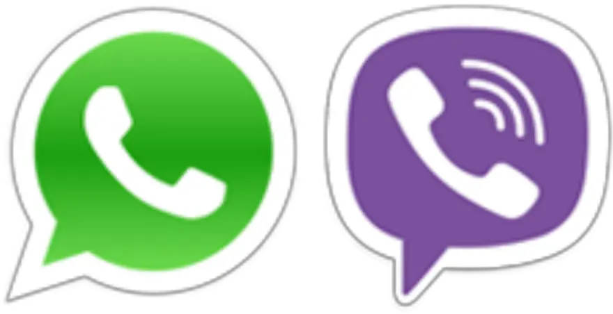 Journey Baku Messagers Viber And Whatsapp Logo Png Viber Logo Png