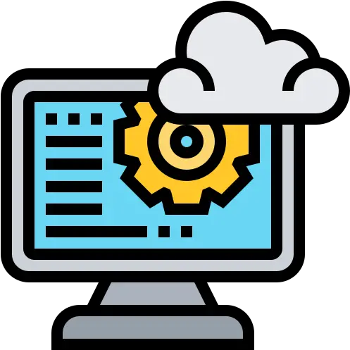 Cloud Free Computer Icons Data Management Icon Png Computer Processing Icon