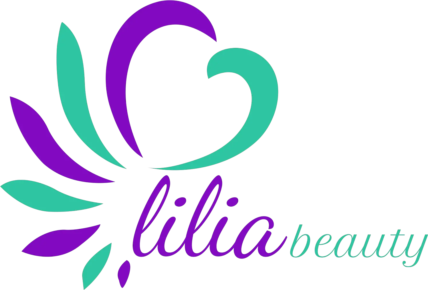 Lilia Beauty Graphic Design Png Lb Logo
