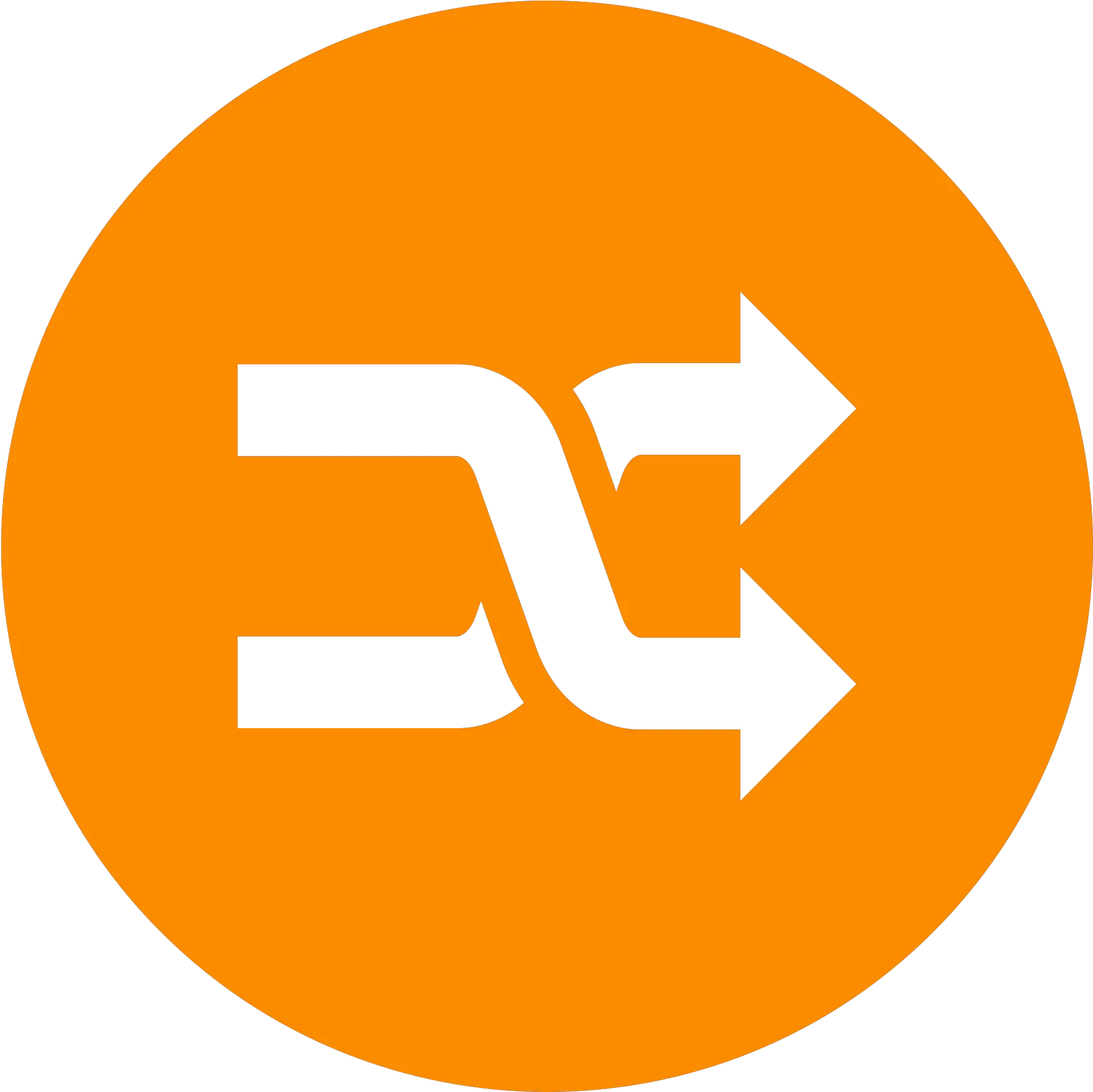 Fileeo Circle Orange Shufflesvg Wikimedia Commons Language Png Status Shuffle Icon Logo