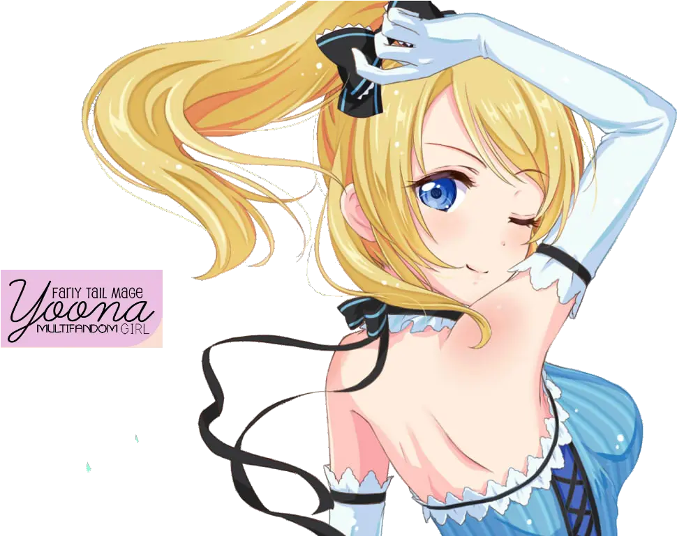 Eli Ayase Version 2 Render Lovelive Eli Happy Birthday Png Eli Ayase Transparent