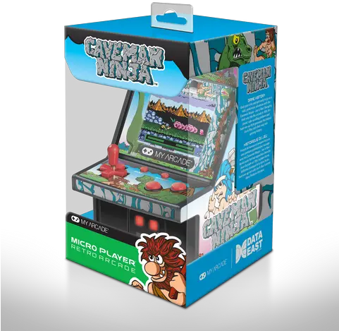 Caveman Ninja Micro Player From My Arcade My Arcade Micro Player Png Caveman Icon
