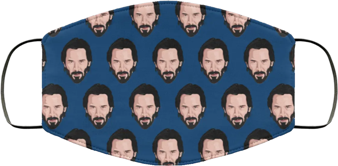 Keanu Reeves Face Mask Washable Gucci Mane Face Mask Png Keanu Reeves Png