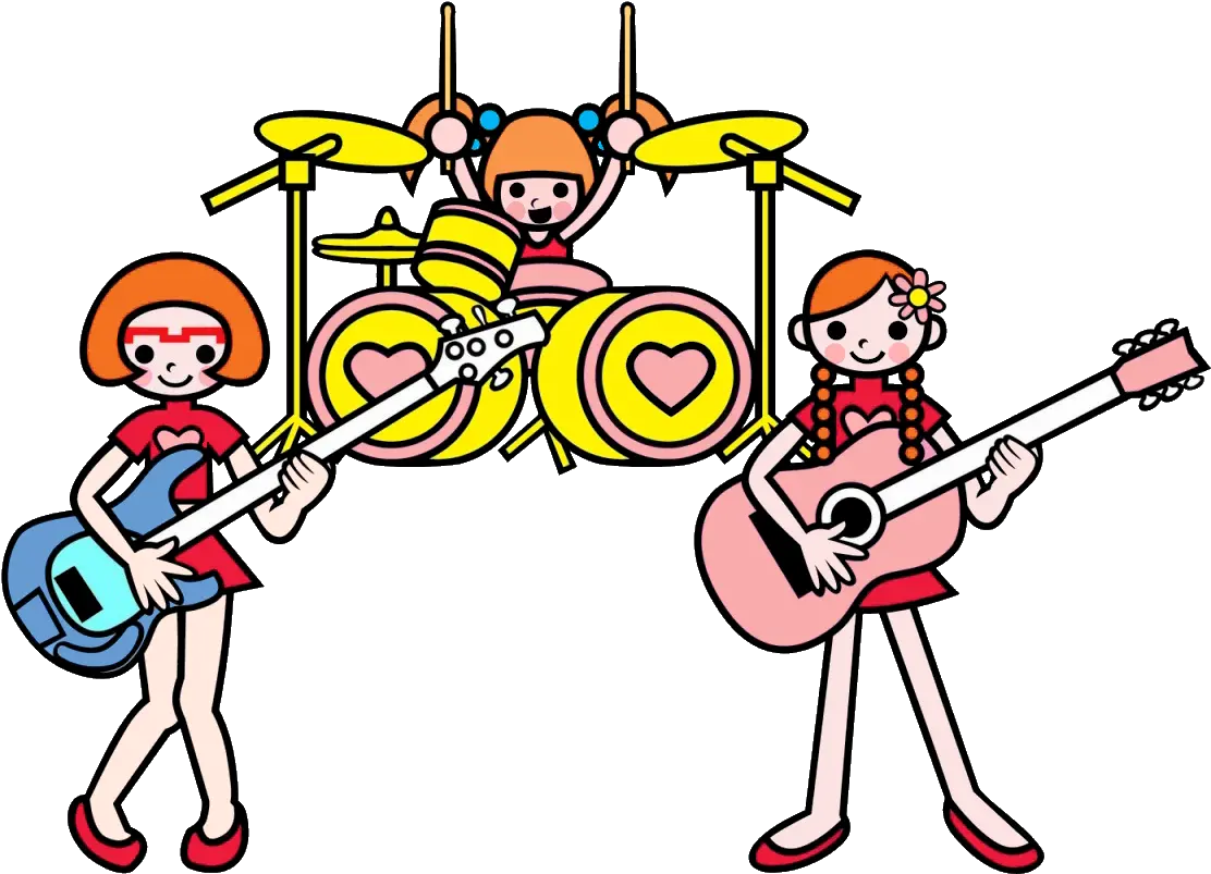 Drum Girls Concert Hall Rhythm Heaven 1111x802 Png Rhythm Tengoku Wiki Png Heaven Png