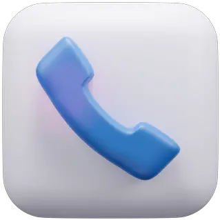 Outgoing Call Icon Download In Line Style Horizontal Png Blue Phone Icon Android