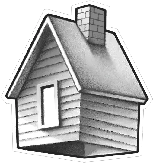 Kyle Cobban Low Slope Png 3d House Icon In Illustrator