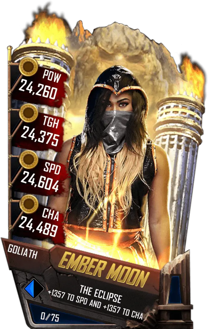 Ember Moon Wallpapers Wwe Supercard Sasha Banks Fusion Png Ember Moon Png