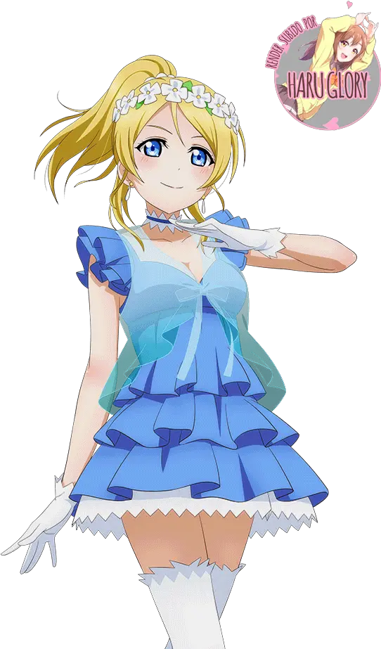 Ayase Eli 109 Love Live Yume No Tobira Eli Png Eli Ayase Transparent