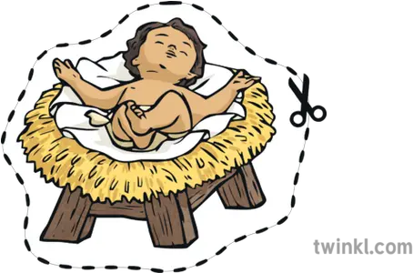 Manger Illustration Twinkl Cartoon Png Manger Png