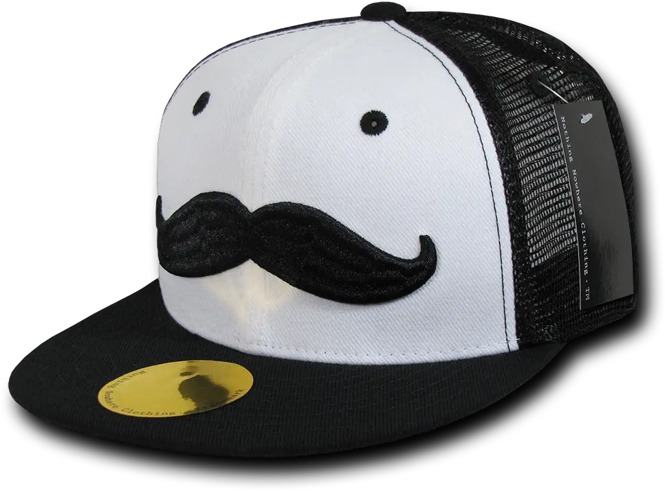 Nothing Nowhere Mustache Snapback Caps Hats Hat Cap For Men Women Black Baseball Cap Png Fake Mustache Png