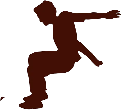 Transparent Png Svg Vector File Black Silhouette Parkour Png Jump Png