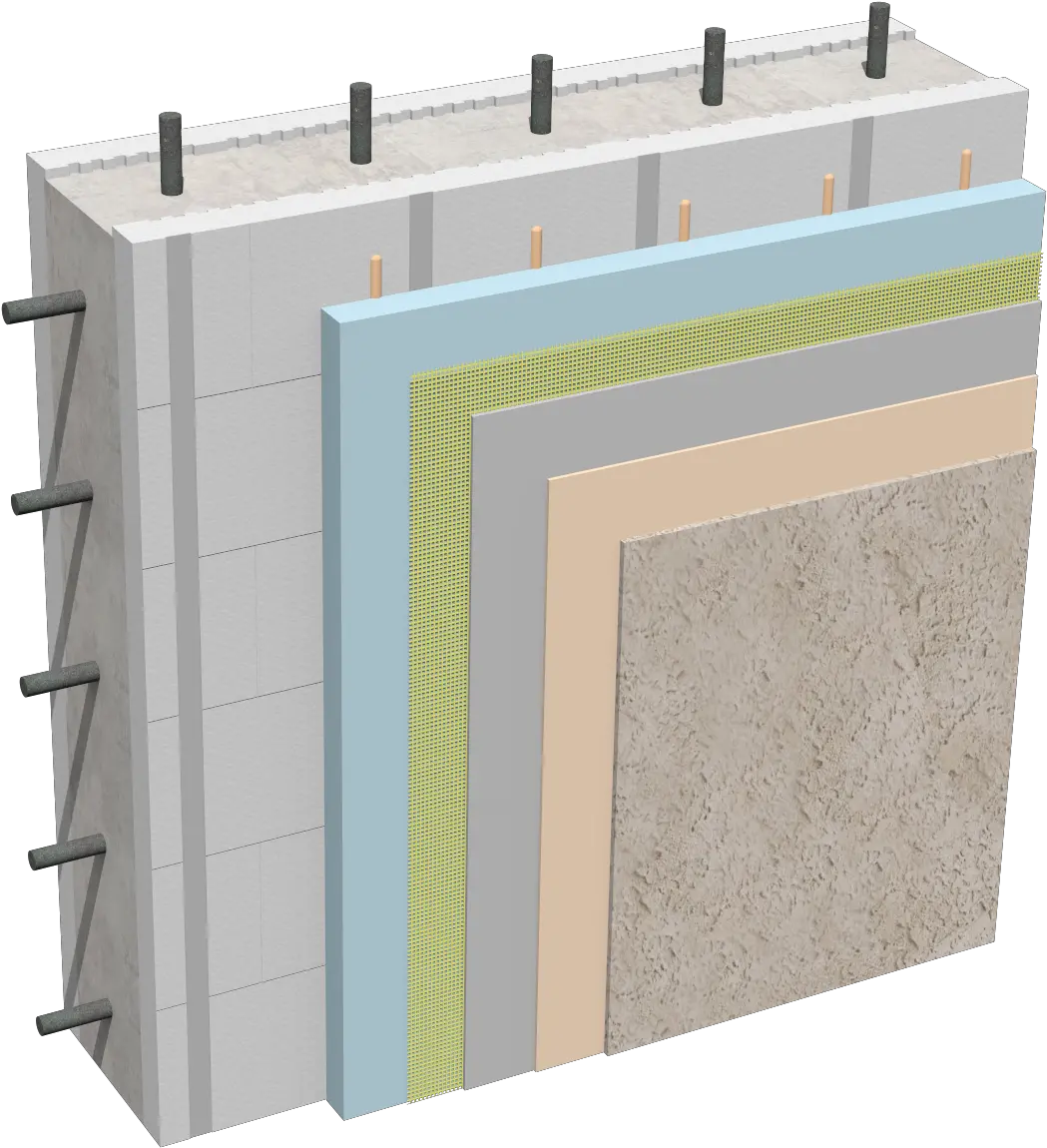 Stotherm Ci Xps For Icfs Sto Canada Stucco Eifs System On Concrete Png Sto Icon