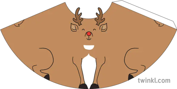 Rudolph Illustration Twinkl Cartoon Png Rudolph Png