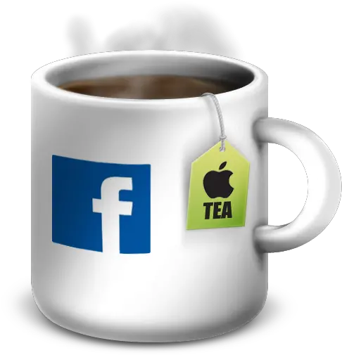 Facebook Icon Apple Mug Icon Softiconscom Serveware Png Facebook Icon 64x64