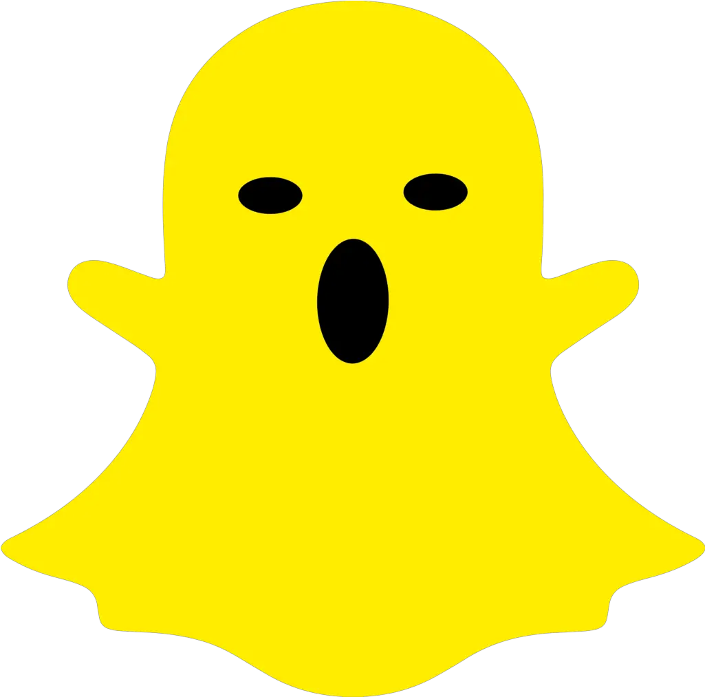 Transparent Ghost Snapchat Logo Png White Snapchat Logo Png Snap Chat Icon Png