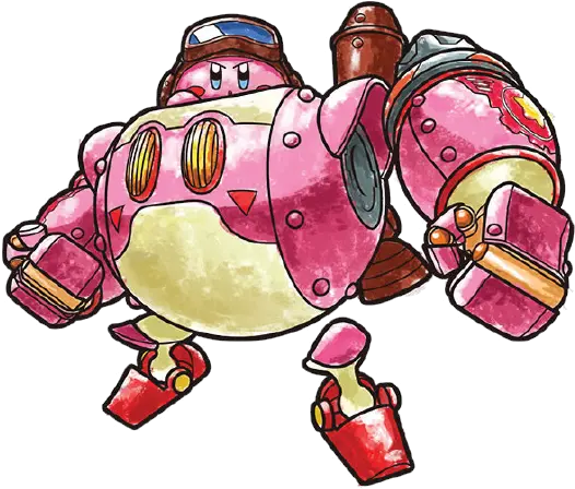 Kirby Planet Robobot Coloring Pages Kirby In Robobot Armor Png Kirby Face Png
