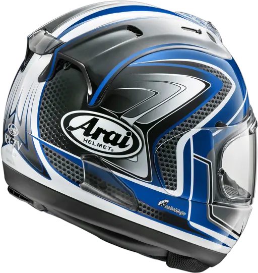Arai Rx Arai Rx 7v Rsw Png Blue Icon Motorcycle Helmet