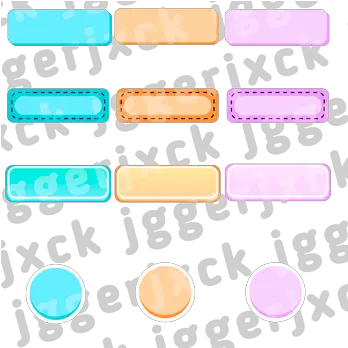 Soft Pastel Button Pack Lavender Png Comment Button Png