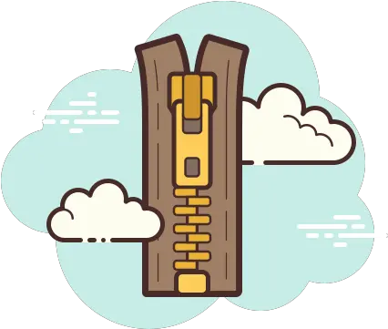 Zipper Icon In Cloud Style Amazon Cute Icon Png Zipper Icon
