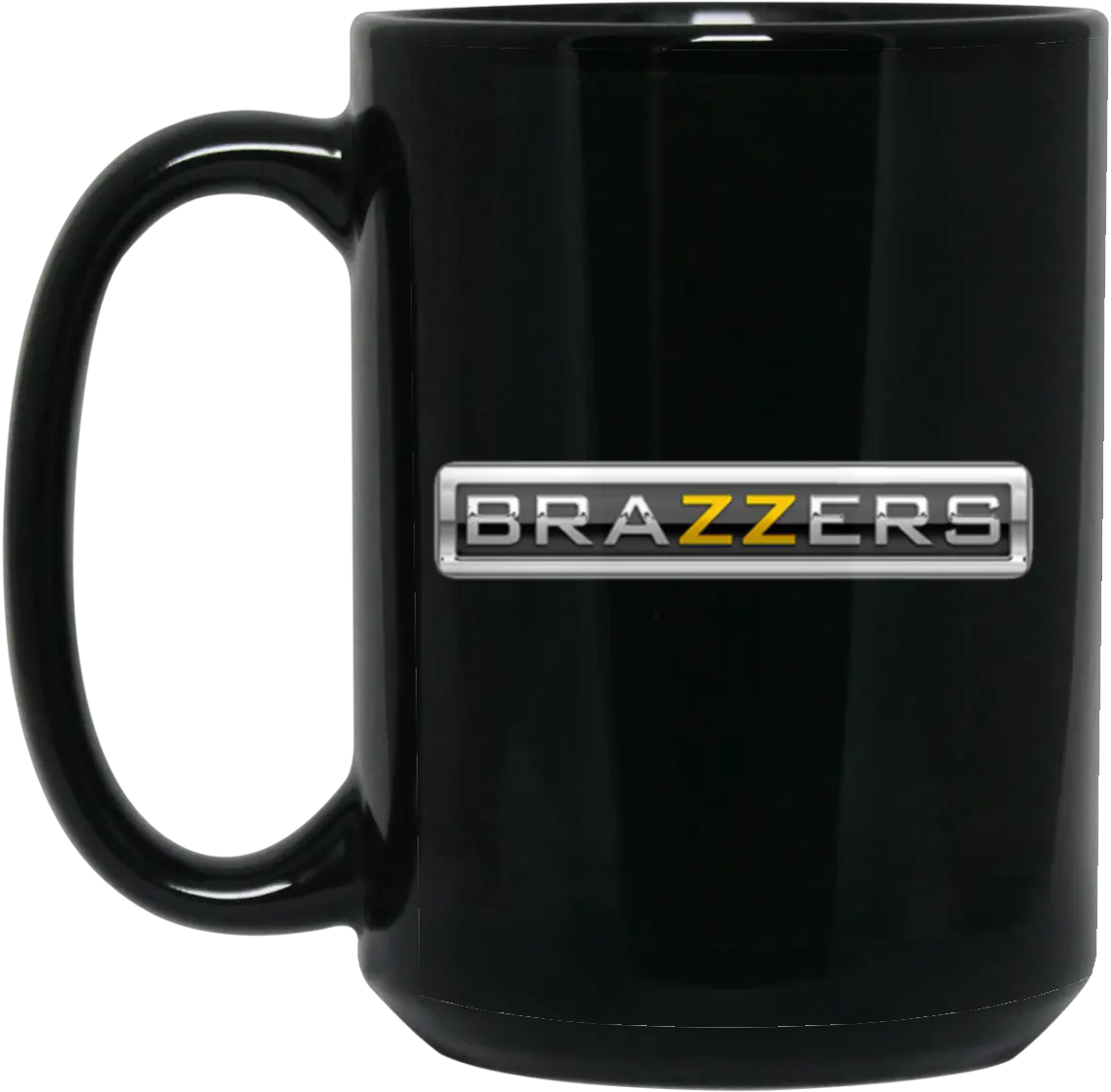 Brazzers 15 Oz Black Mug Mug Png Brazzers Png