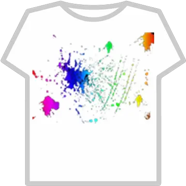 Transparent Colour Splatter Camisas De Fuerza Roblox Png Transparent Splatter