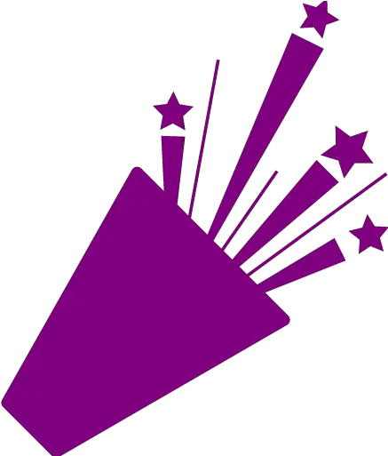 Purple Confetti 3 Icon Party Icon Red Png Confetti Icon