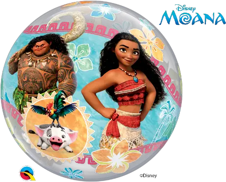 Moana Bubble Moana Balloon Png Moana Characters Png