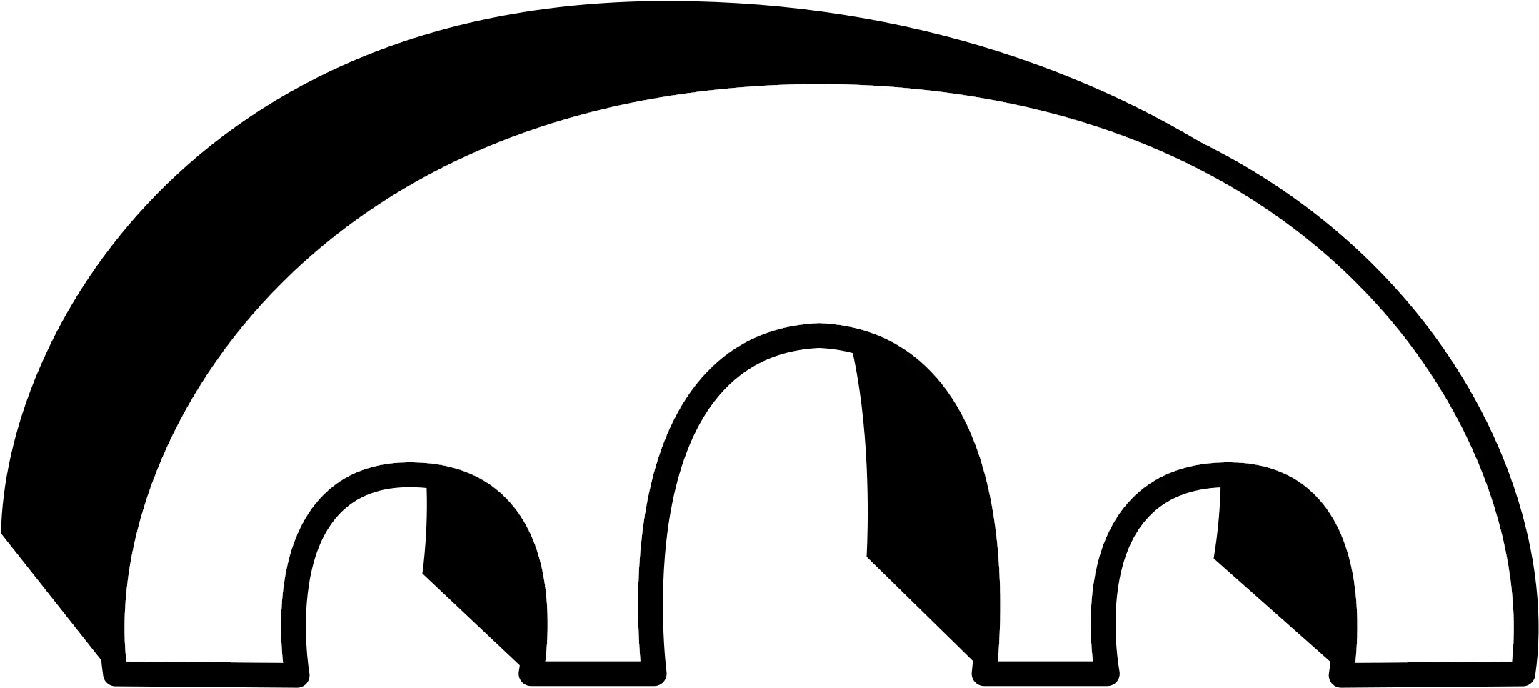 Download This Free Icons Png Design Of Simple 3d Bridge In Dibujo Puente Blanco Y Negro Bridge Icon Png