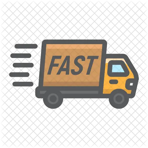 Fast Shipping Icon Of Colored Outline Fast Shipping Icon Transparent Png Shipping Png
