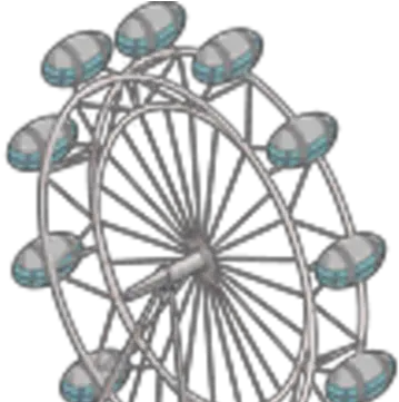 Giant Ferris Wheel Rim Png Ferris Wheel Png