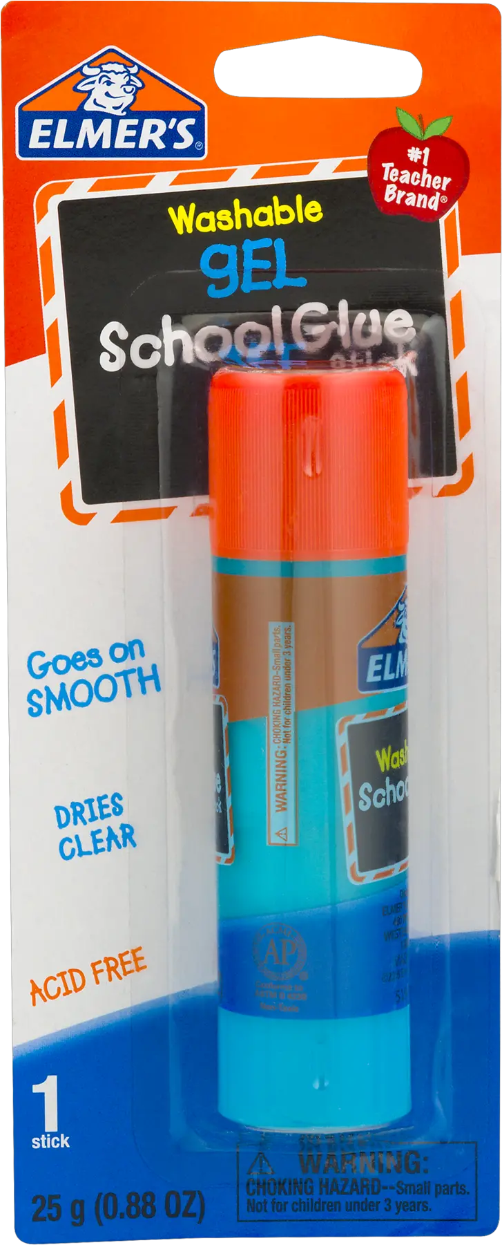 Elmers 25 Gram Gel Glue Stick 1 Each Glue Png Glue Stick Icon Kid