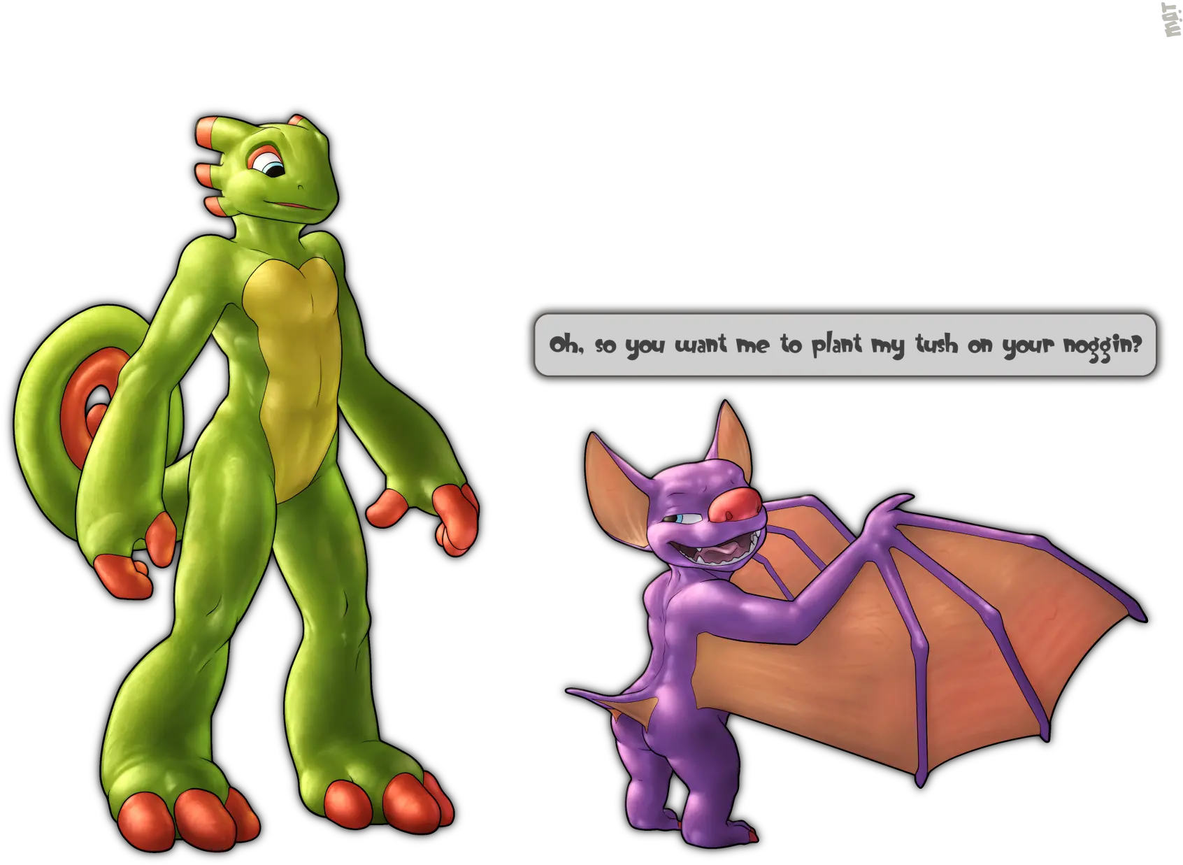 Yooka Laylee Tush On The Noggin By Mot Fur Affinity Png Yooka Laylee Logo