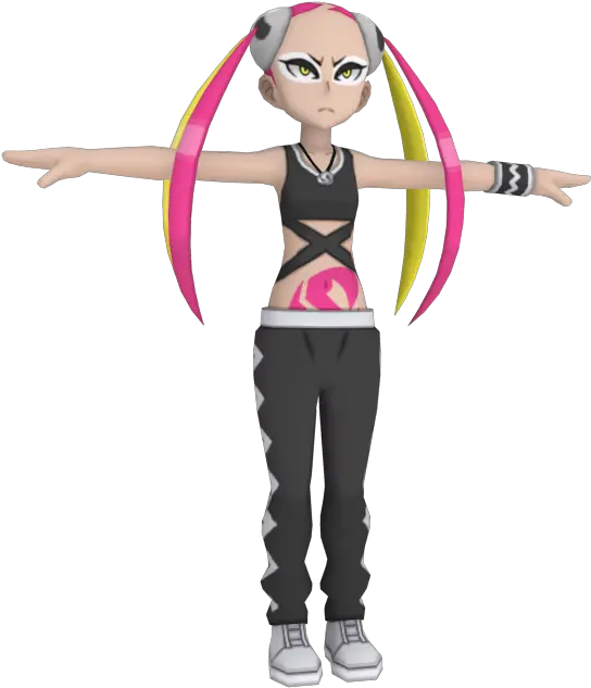 3ds Pokémon Sun Moon Plumeria The Models Resource Bow Png Plumeria Png