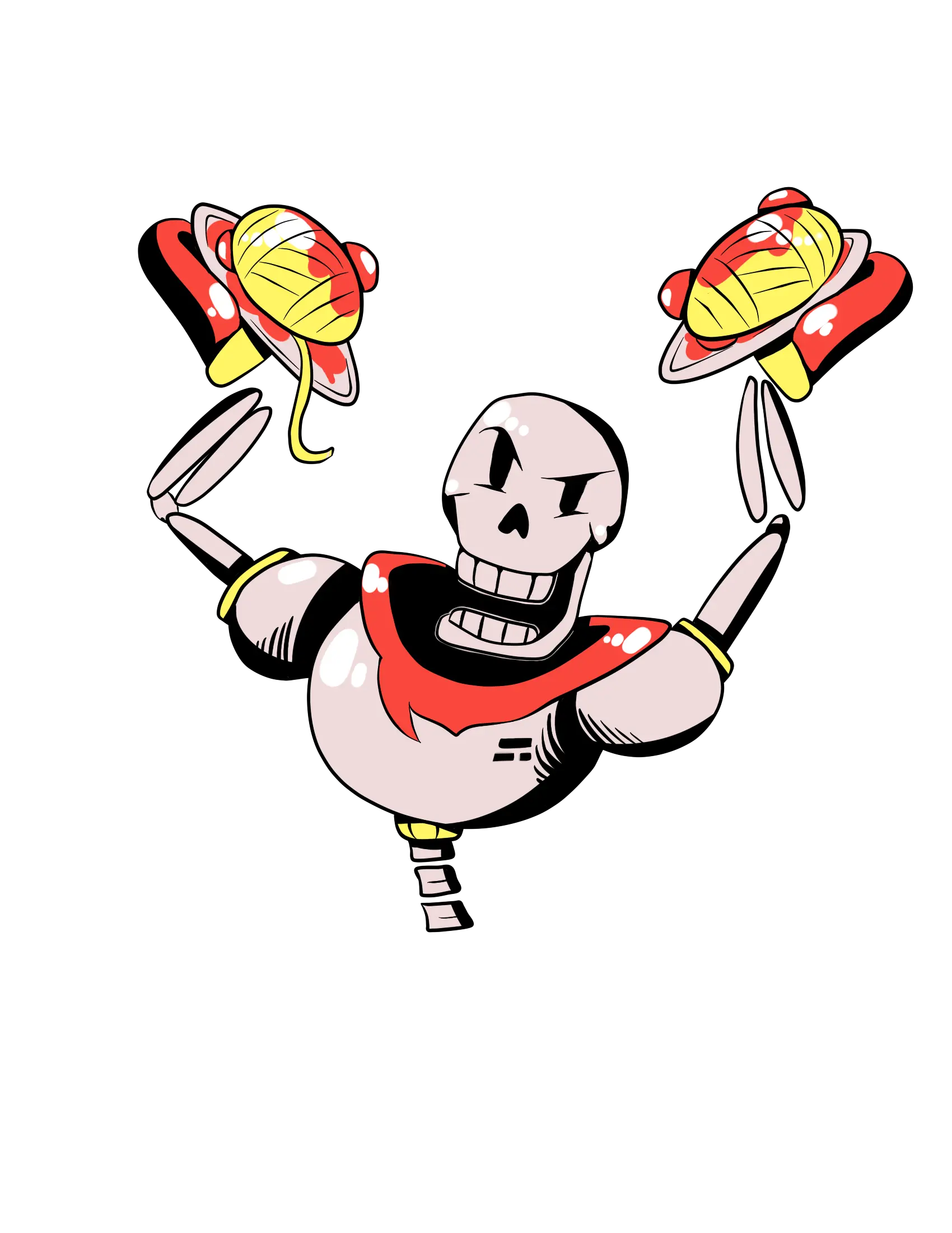 Papyrus Png Undertale 7 Image Papyrus Spaghetti Png Papyrus Png