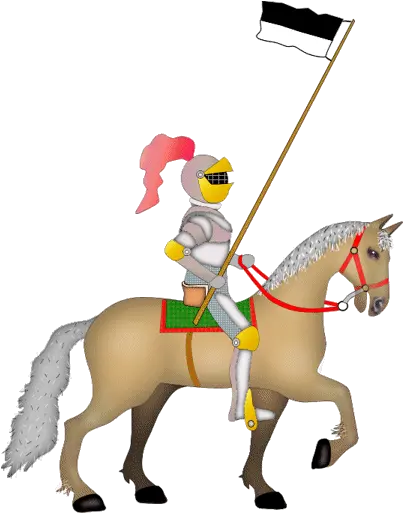 Download Knight Images Knight On Horse Cartoon Transparent Png Knight Clipart Png