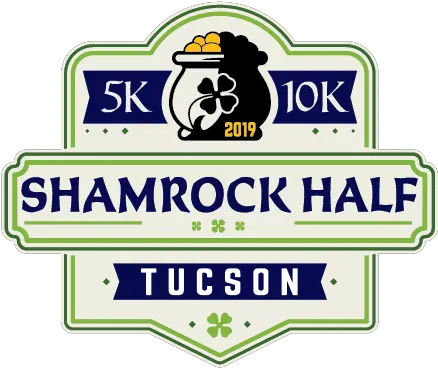 2019 U2014 Tucson Shamrock Half Marathon 10k 5k Race Half Marathon Png Shamrock Png
