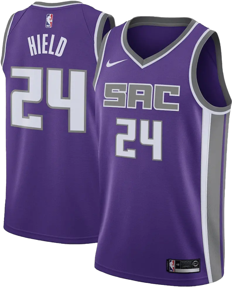 Sacramento Kings Buddy Hield 24 Nike Purple Swingman Nba Jersey Icon Edition Sacramento Kings Sacramento Kings Jersey Png Size Of Buddy Icon