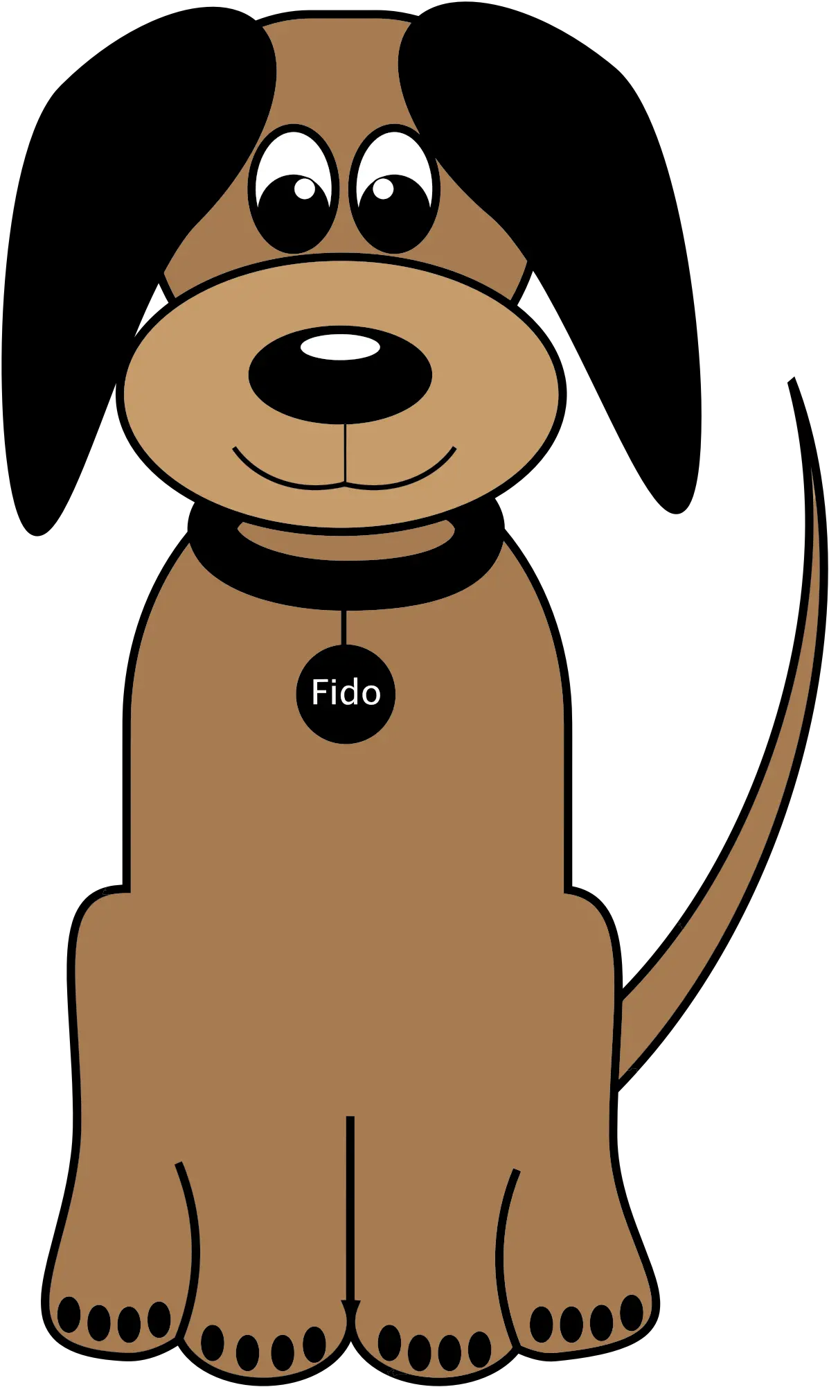 Library Of Cartoon Clip Art Free Download Dog Png Files Gambar Hewan Kartun Anjing Gabe The Dog Png