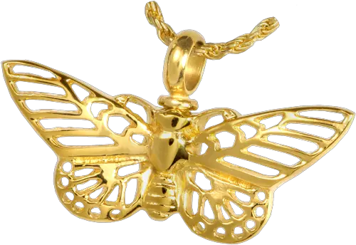 Wholesale Cremation Jewelry Stainless Steel Gilded Butterfly Jewellery Png Gold Butterfly Png