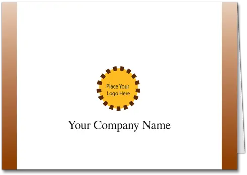 Corporate Logo Note Card Classic Rust 2792 Horizontal Png Rust Logo Png