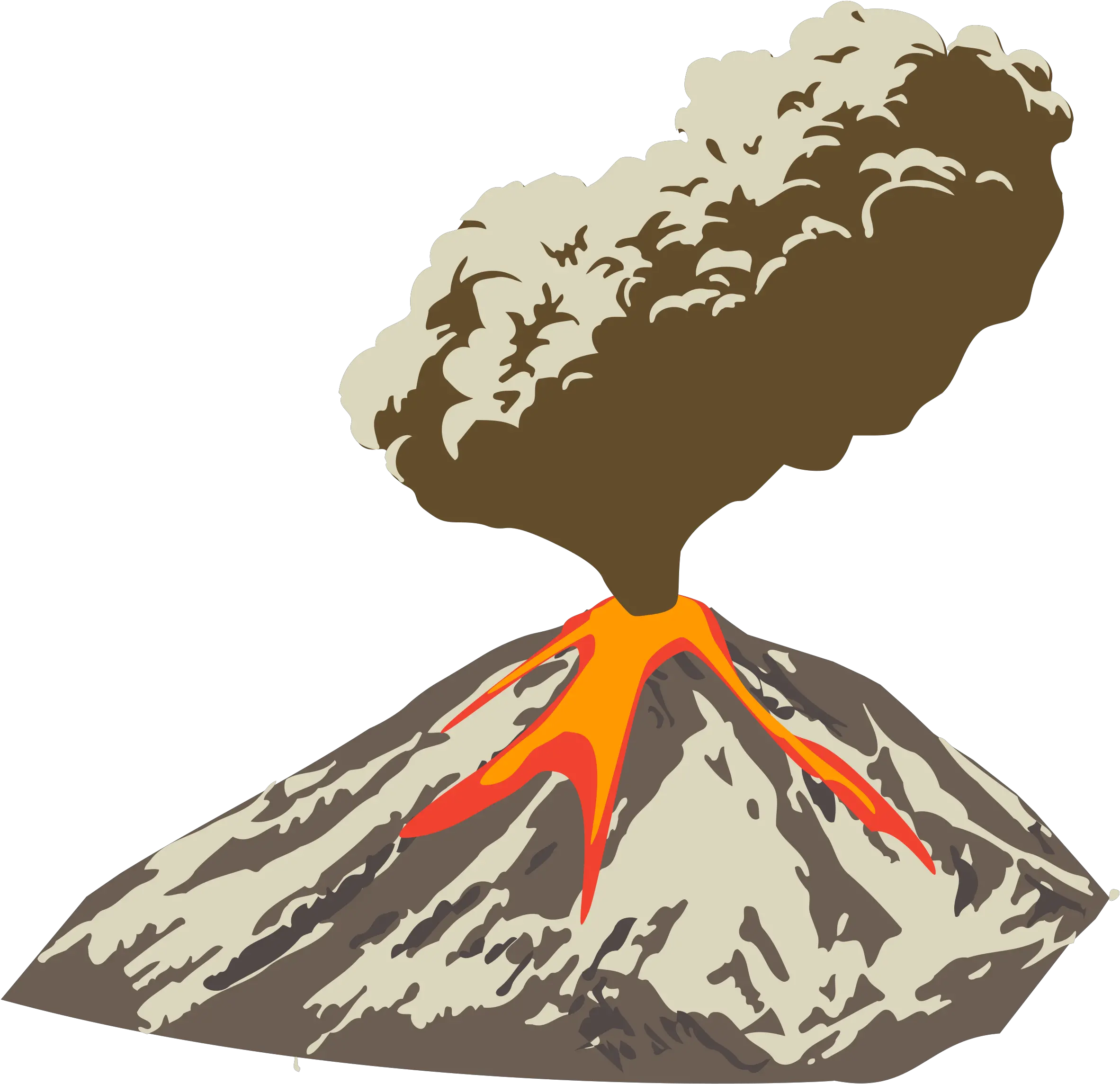 Download Volcano Png Free Background Transparent Volcanic Eruption Clip Art Volcano Png