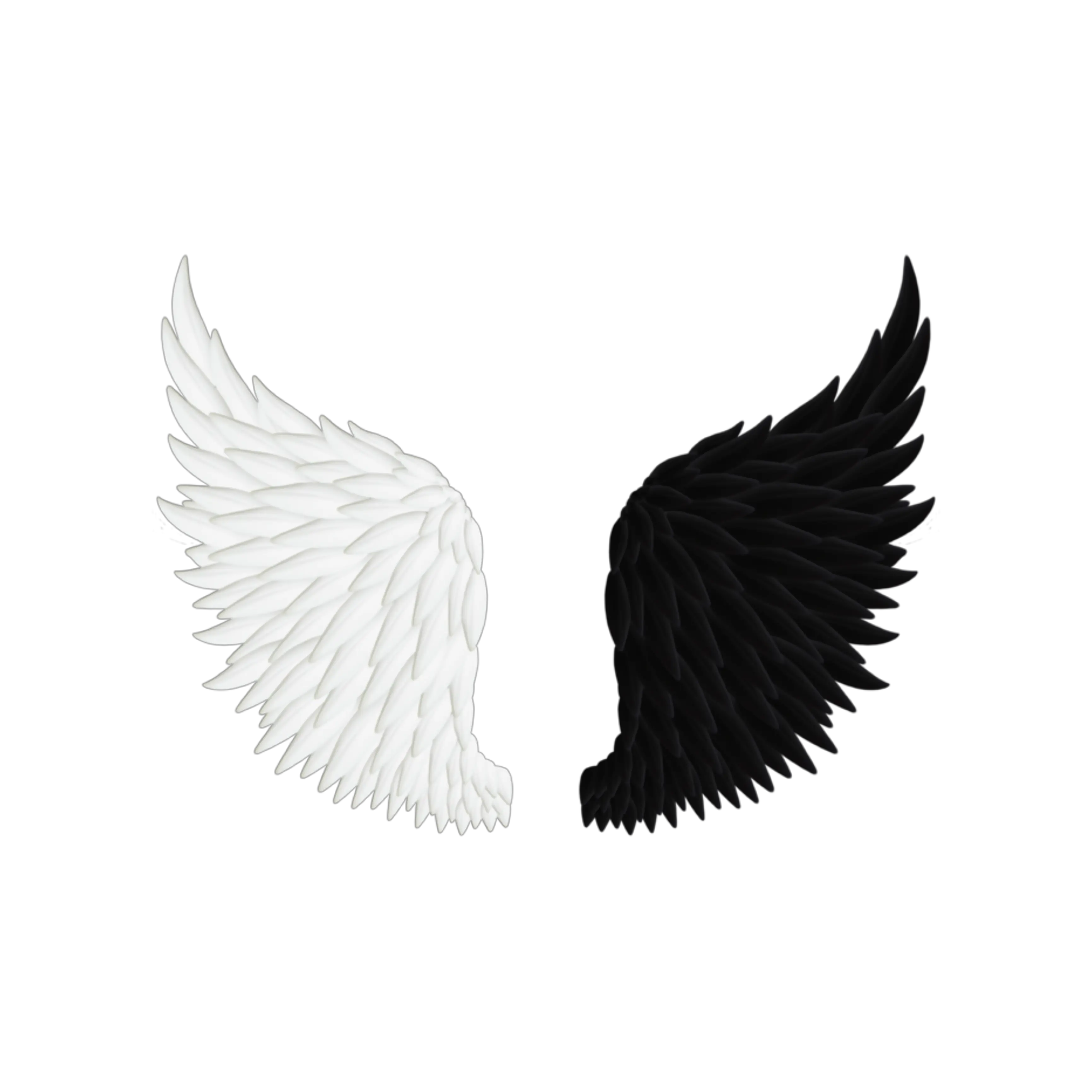 Angel Wings Png Transparent Image Black And White Angel Wings Png Wing Png