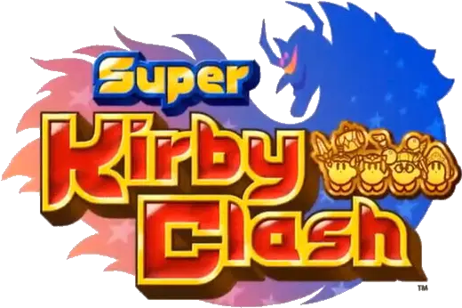 Super Kirby Clash Super Kirby Clash Logo Png Kirby Logo Png